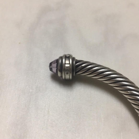 David Yurman - lavender amethyst cuff bracelet - Picture 6 of 6